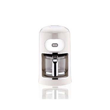 Korkmaz A864-01 Drippa Filtre Kahve Makinesi - Vanilya, 600 Watt, Tek Tuşla Pratik Kullanım, 0.6 Litre Cam Hazneli ve Yıkanabilir Filtreli Kompakt Kahve Makinesi