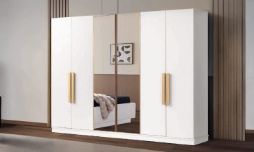 Perge Lüks Gardırop: Geniş Hacim, Minimalist Tasarım