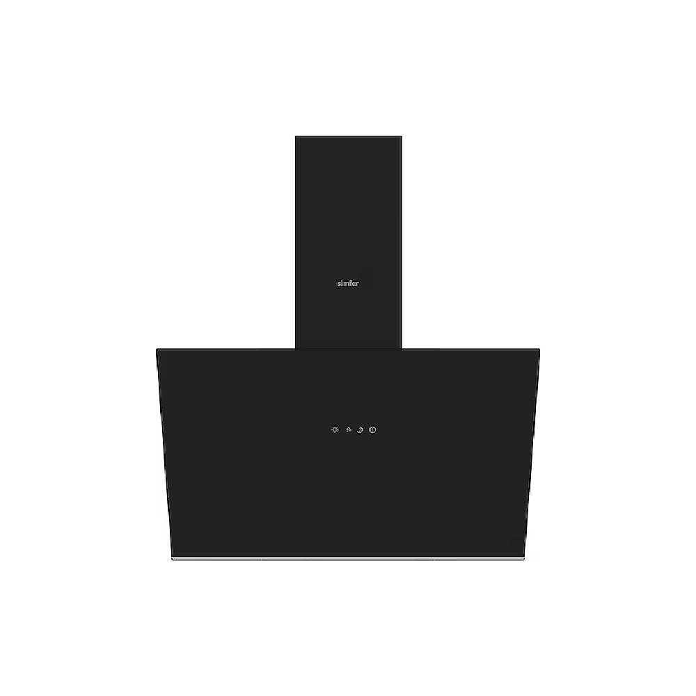 1234567958552 Simfer Diamond SD8721: Siyah Cam Şıklığı ve Yüksek Emiş Gücüyle Ferah Mutfaklar - Görsel 1