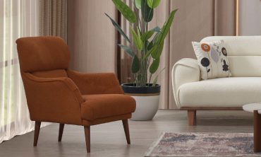 Como Berjer - Modern Çizgiler ve Sıcak Renk Uyumu