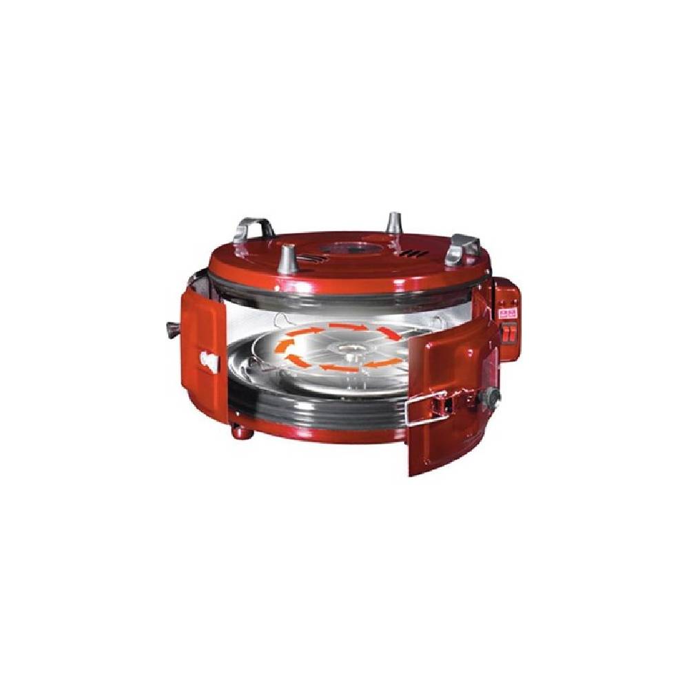 0548001505 Akdemir Şamdan 1004: Dönerli ve Termostatlı Geleneksel Davul Fırın - Görsel 1