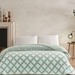 Taç Noa Çift Kişilik Battaniye: Mint Ferahlığı ve Yumuşacık Konfor Bir Arada