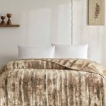 Taç Liora Çift Kişilik Battaniye: Doğal Tonlar ve Üstün Sıcaklık Bir Arada