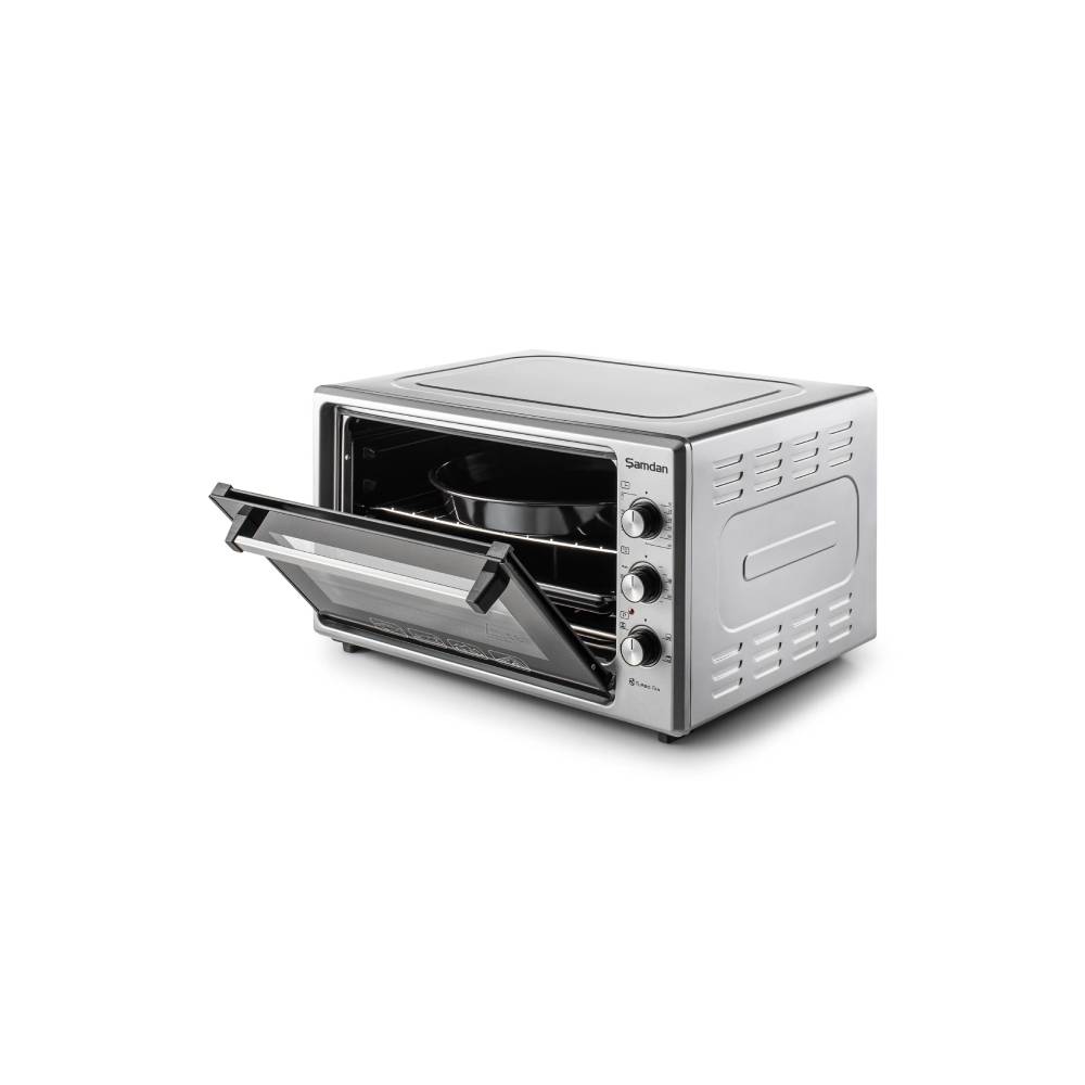 1234567967776 Akdemir Şamdan 2033: 60 Litre Geniş Hacimli ve Turbo Pişirme Performanslı Midi Fırın - Görsel 1