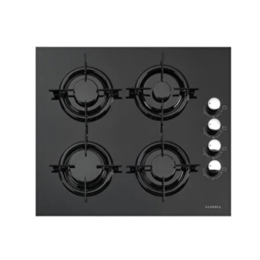 Luxell Optimum LX-40-TAHDF 4 Gözü Gazlı Siyah Cam Ankastre Ocak