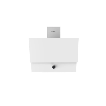 Luxell Optimum D88 Beyaz Eğimli Cam Davlumbaz